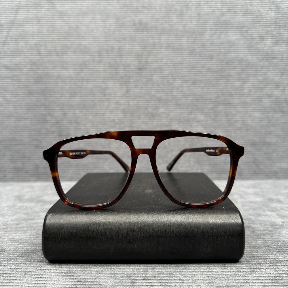 Eyebuydirect Aster Tortoise Aviator Y2K Eyeglasses Frames 59-17-150 C4 Unisex